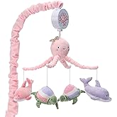 Lambs & Ivy Sea Dreams Dolphin/Turtle Musical Baby Crib Mobile Soother Toy