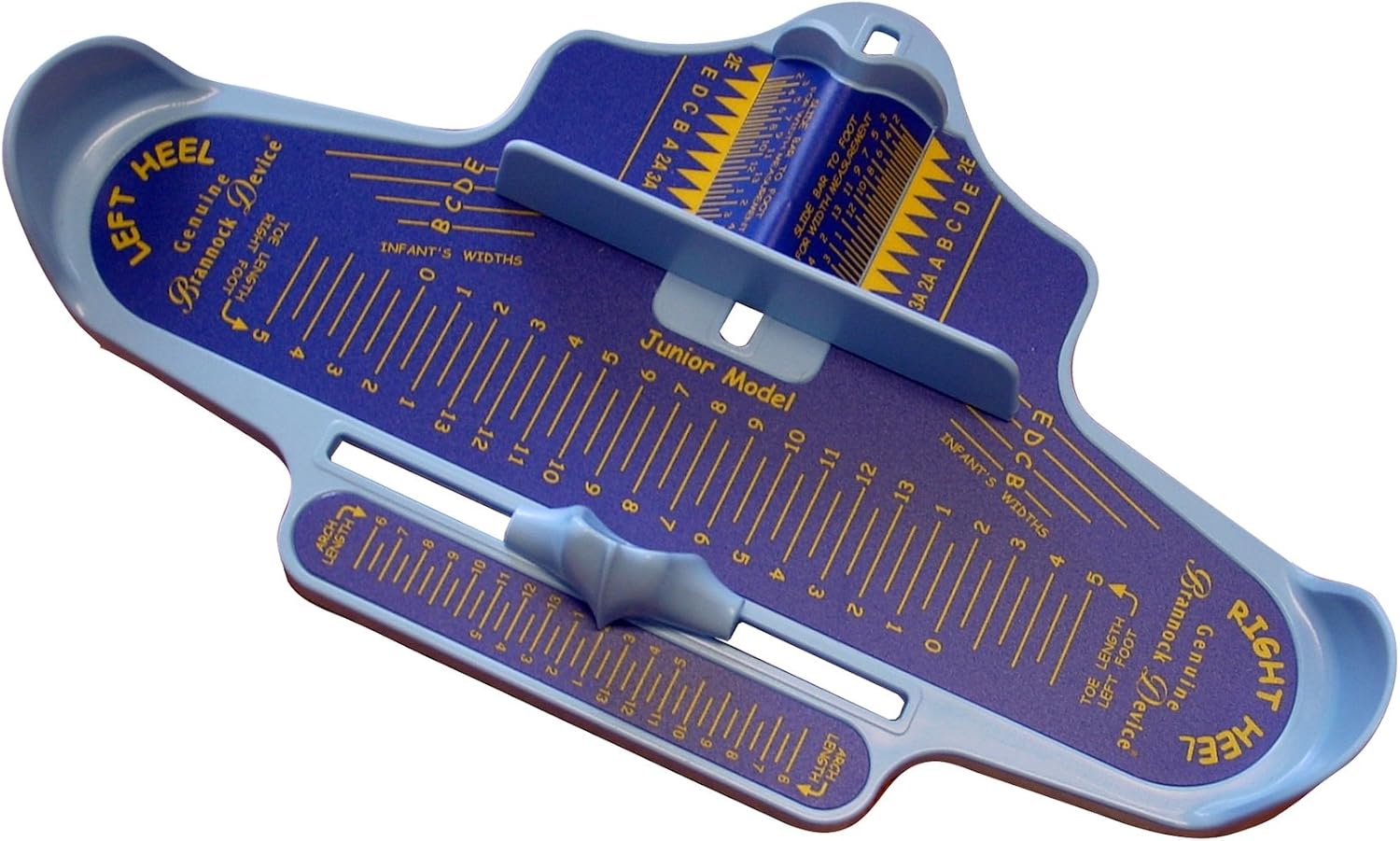 Amazon.com: Ultra Fit Jr Brannock Device (Children's) - Light Blue Body ...
