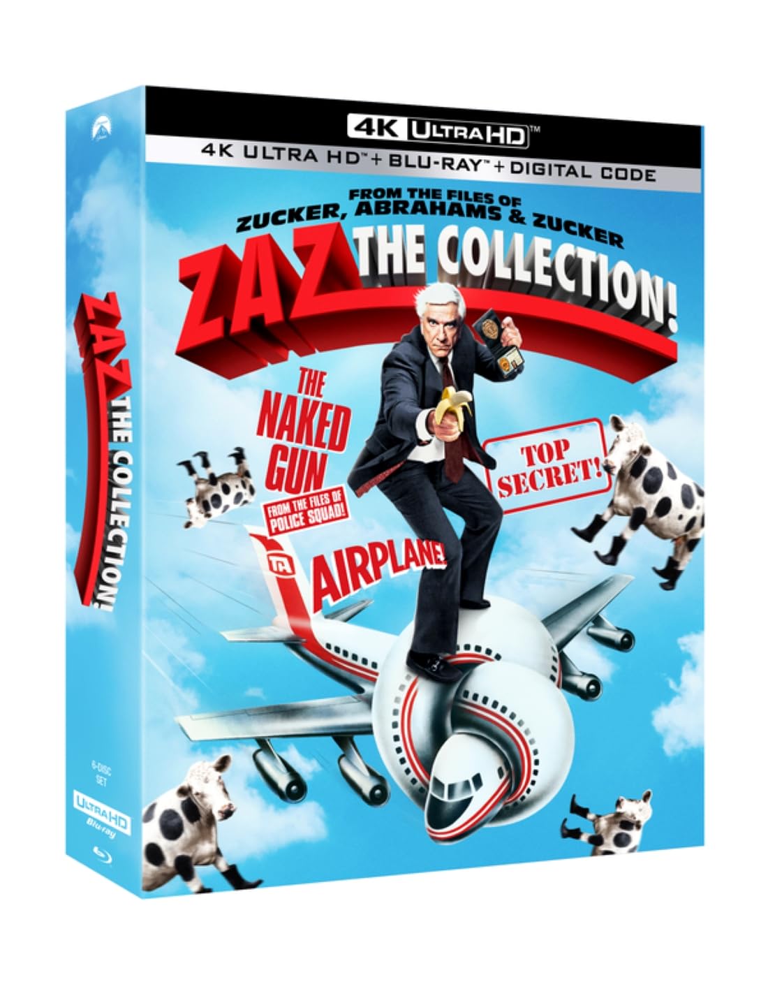 ZAZ: The Collection! [Limited Edition 4K UHD + Blu-Ray + Digital Copy] (AIRPLANE, TOP SECRET, THE NAKED GUN)