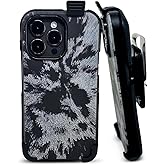 Balastec for iPhone 16 ProMax. Unbreakable Resin-Metal Belt Clip Fits with a Commuter, Symmetry, Tough Armor, Rugged Armor or Other Medium Sized Case, Case not Included