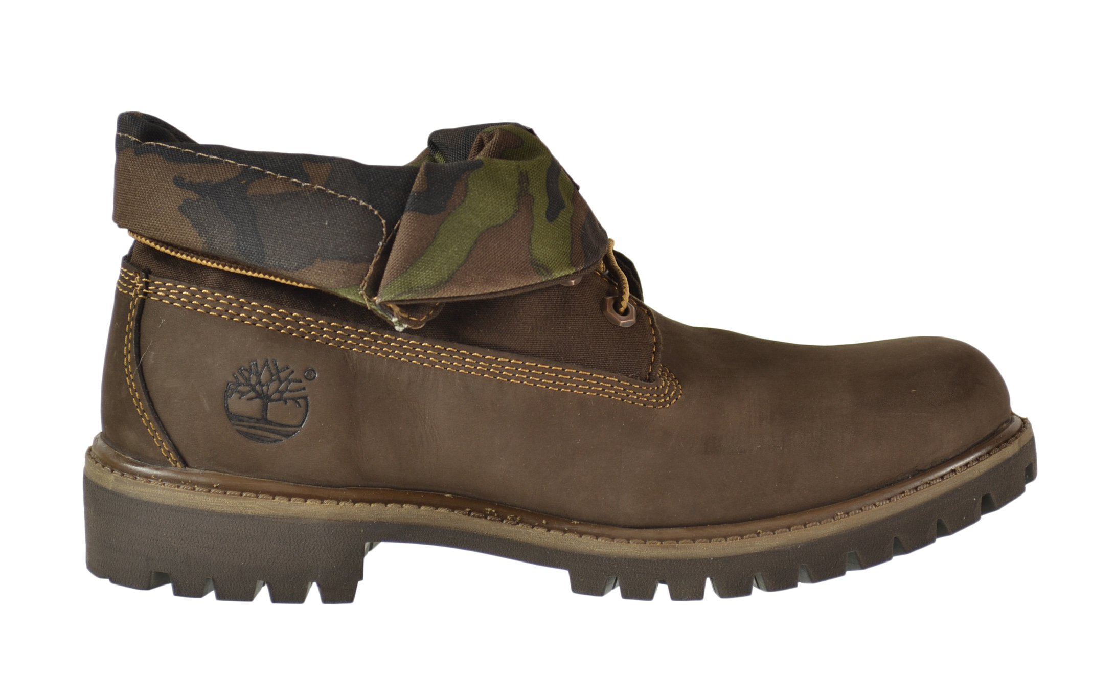 timberland roll top camo