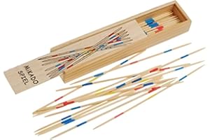U. S. TOY US Toy Full Set of Wooden Classic Pick Up Sticks Game