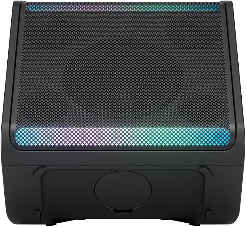 LG xboom Stage301, Altifalante Bluetooth, Alta Potência, Portátil, Funções DJ, Karaoke, com Luzes LED Variáveis, Ampla Conectividade, Som Absoluto