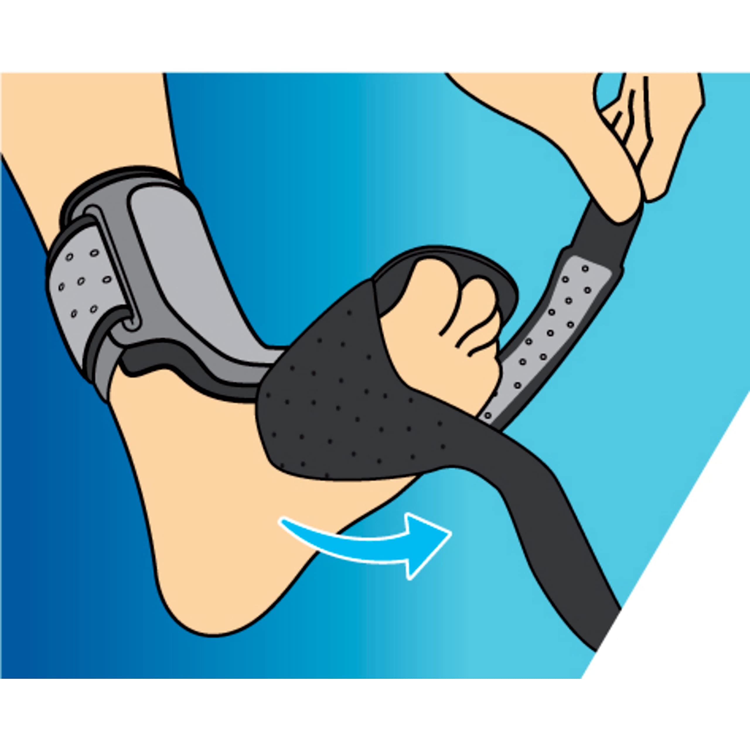 ACE Brand Plantar Fasciitis Sleep Support, Helps Relieve Symptoms of Plantar Fasciitis, One Size Fits Most, Blue