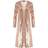 sequin maxi cardigan