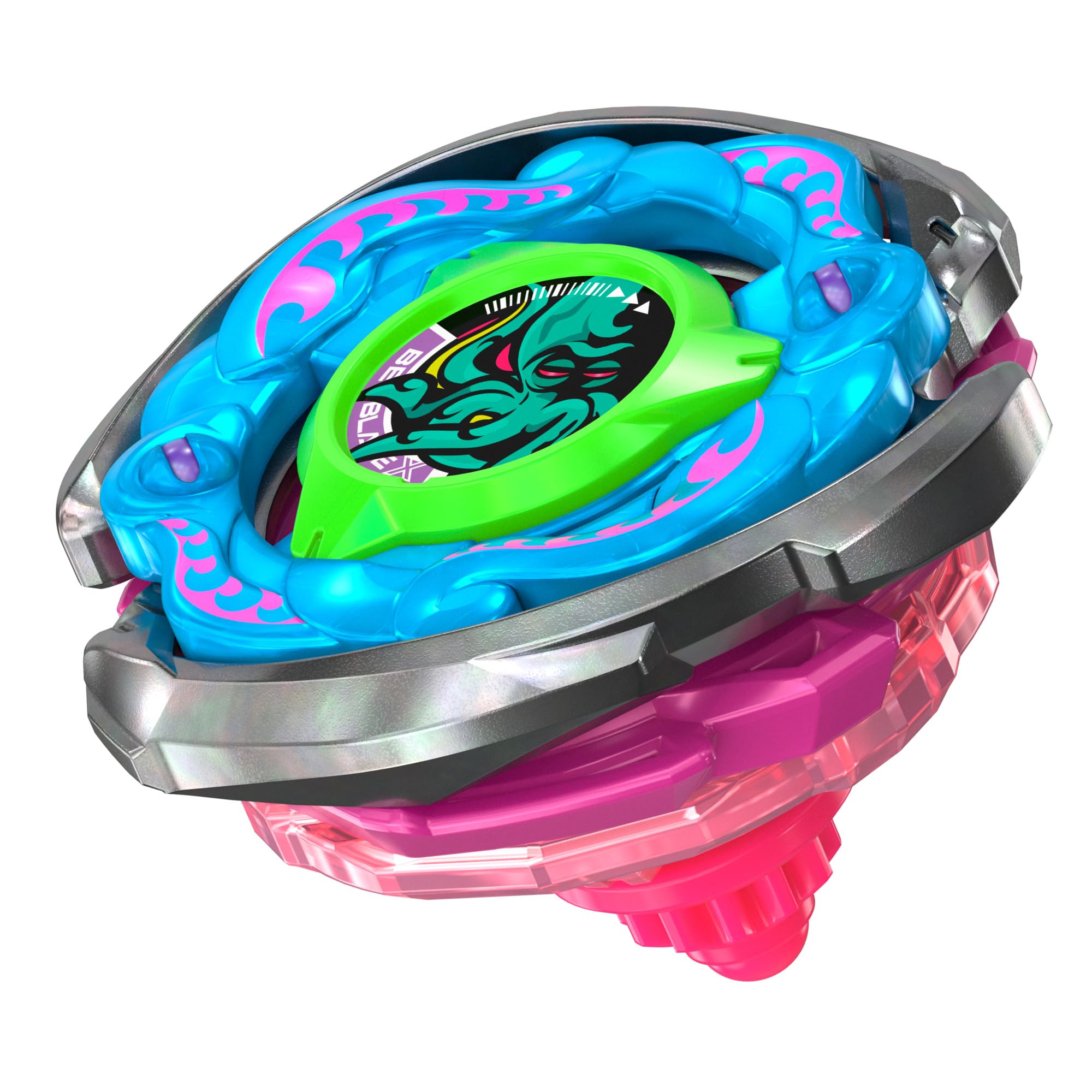 Beyblade X Wriggle Kraken S 3-85O CX Starter Pack Set, Takara Tomy Stamina Type Top and Launcher, Battling Tops Game Toys, Ages 8+