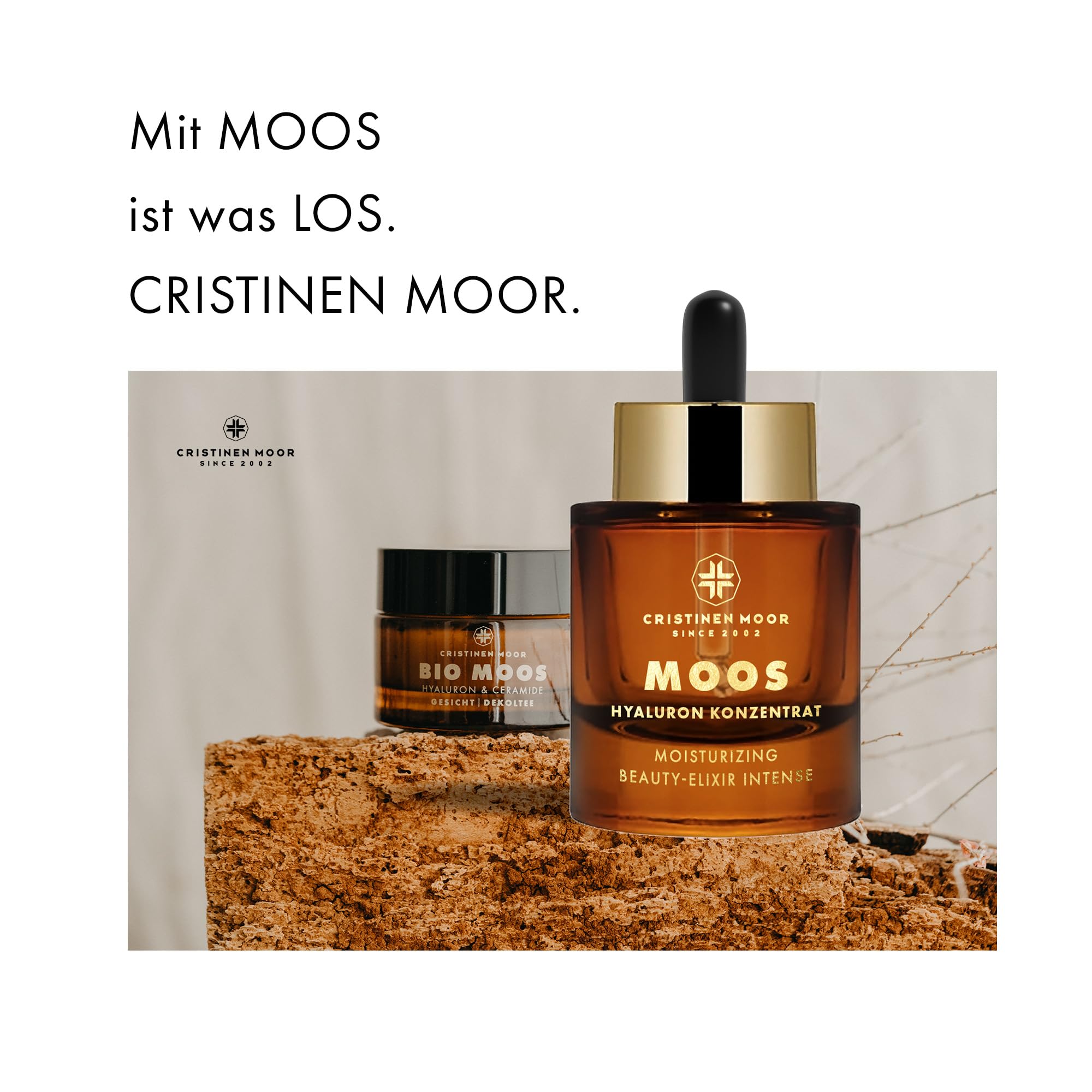 Moossalbe Gesicht Falten Testsieger, Zertifizierte Bio Anti Aging, Anti-Falten mit Isländisch Moos Extrakt, Hyaluronsäure, Ceramid & Aloe Vera, Tages Gesichtscreme für alle Hauttypen | Made in Germany 9