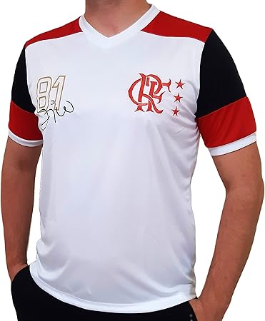 Camiseta Flamengo Retrô - Zico 