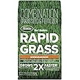 Scotts Turf Builder Rapid Grass Bermudagrass, Combination Seed and Fertilizer, Grows Green Grass Fast, 8 lbs.