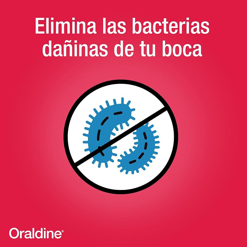 Enjuague Bucal Antiséptico Uso Diario, 400 ml y 200 ml, 2 uds