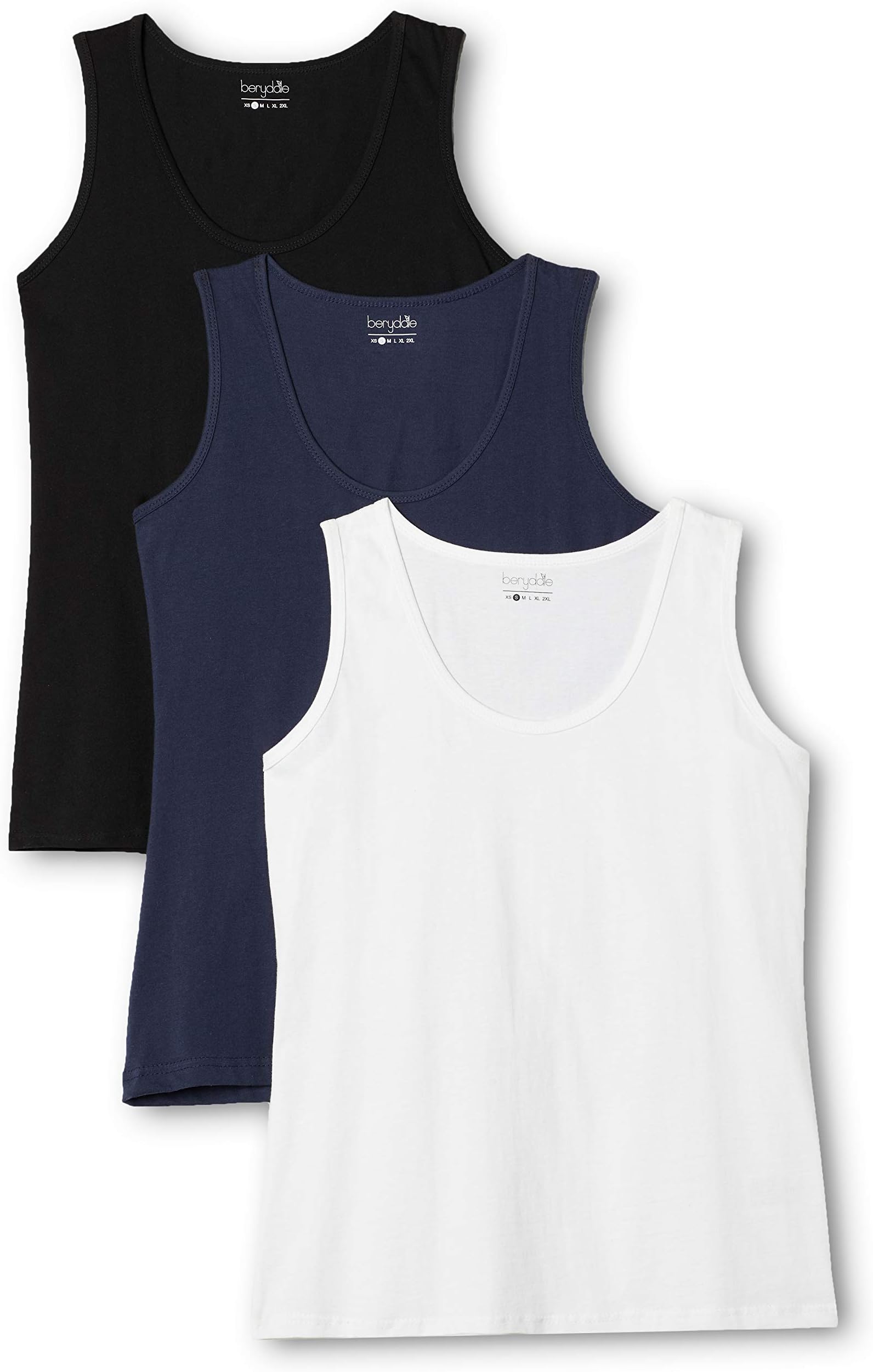 Women's Basic Tank Top, Packs of 3 or 5