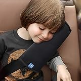 COOLBEBE Seat Belt Pillow for Kids, Extra Soft Support Travel Pillow for Head Neck and Shoulder in Car, Universal Carseat Str