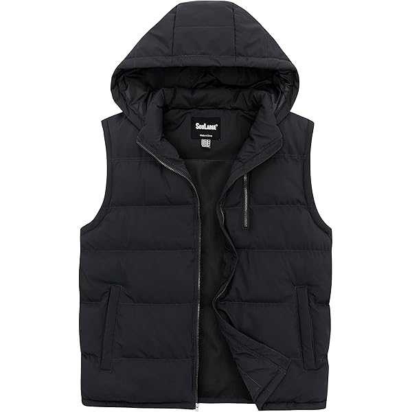 8YARDS Men’s BIG HOODIE VEST フード付き中綿ベスト 61EPse2Ad2L._SY350_QL65_.jpg