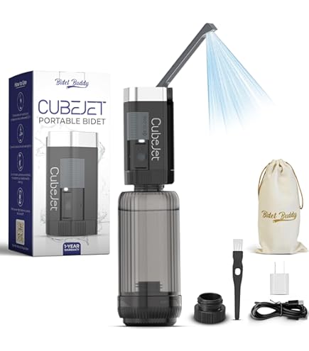 TOTO☆Japan-Portable Bidet Handy Washlet Cleanser AA battery