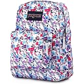 JanSport SuperBreak One Backpack - Durable, Lightweight Bag with 1 Main Compartment, Front Utility Pocket with Built-in Organizer, Premium Backpack, Petal To The Metal