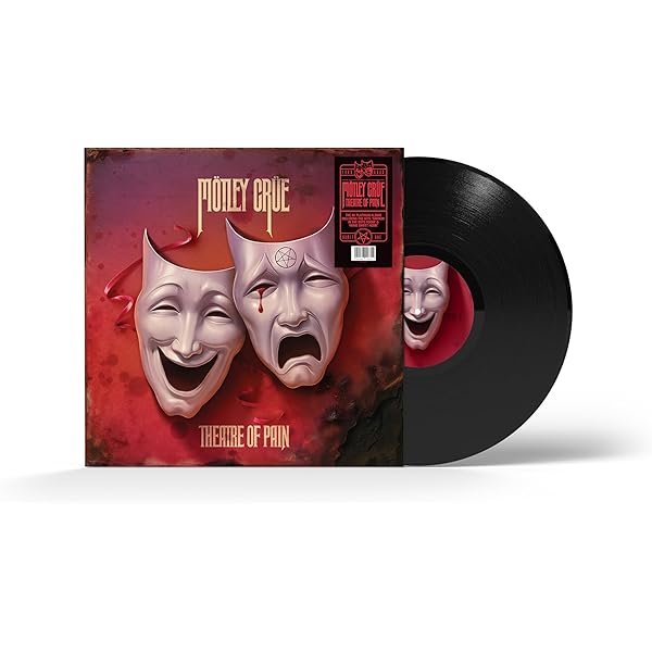 MOTLEY CRUE 直輸入盤 当時物 THEATRE OF PAIN Mötley Crüe – Theatre Of Pain – Vinyl (LP, Album, Stereo