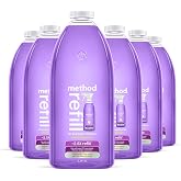 method All-Purpose Cleaner Refill, French Lavender, 68 fl oz, 6 pack | Cuts Grease &amp; Grime on Counters, Glass, Sealed Wood &amp; Floors, for Kitchen &amp; Bathroom, Controlled Mist, Streak Free