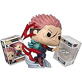 Funko Pop Plus Jujutsu Kaisen - Yuji Itadori (Divergent Fist Battle Pose) + ToyBop Protector: Pop! Animation Vinyl Figure (Bundled with Pro-Deluxe Collector Case Box Gift Set)