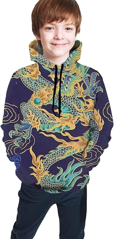 hoodie with dragon design
