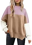 LILLUSORY Women's Oversized Batwing Sweaters 2025