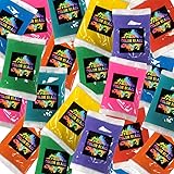 Color Blaze - 25 Individual Assorted Holi Color Powder Packets- 75 grams each - Perfect for Fun Runs, Photoshoots, Holi Festi