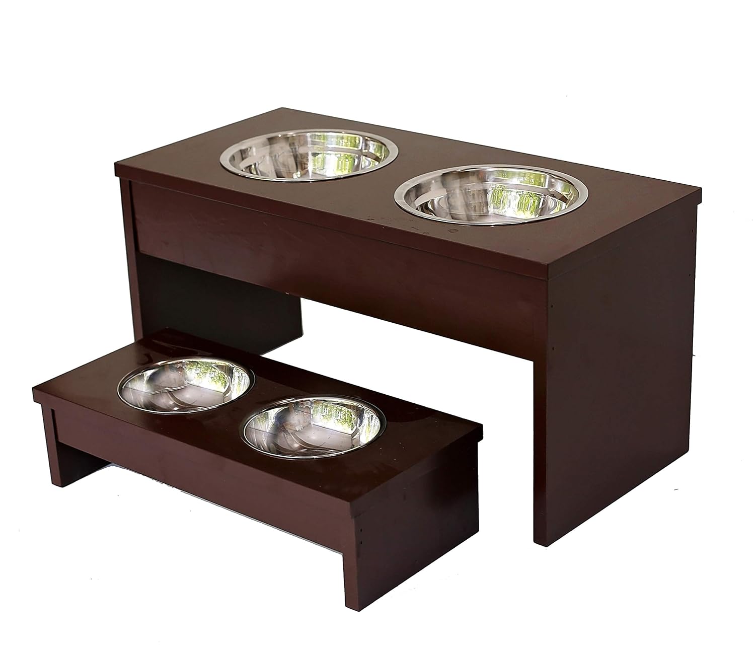 Raised Bowls Pet Zone Designer Diner Adjustable Elevated Pet