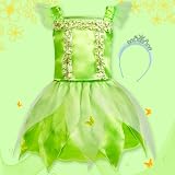 MELAND Princess Costumes for Girls 4 Set Dress Up Toys 3-8 Years view 5
