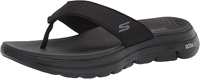 skechers performance men's go walk flip flop