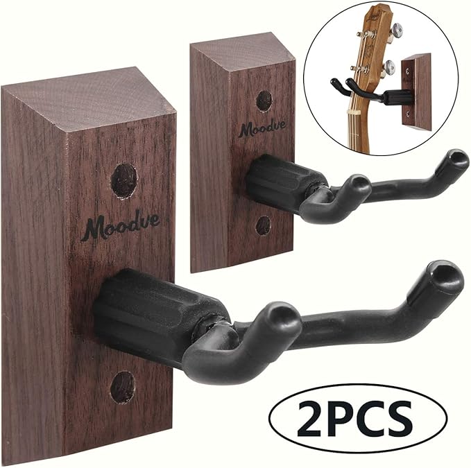 Ukulele Wall Mount Hanger, Moodve Ukulele Stand Holder Fits