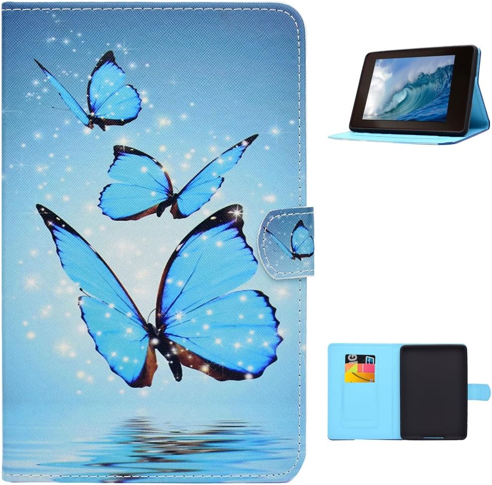 Kindle Paperwhite Flip Case, Moon mood PU Leather Wallet Case [Auto Wake-up/Sleep Function] Magnetic Smartshell Case Book Case Protective Cases Covers Skin for Kindle Paperwhite 2012/2013/2014/2015