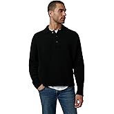 Joe's Jeans Mens Polo Long Sleeve Sweater