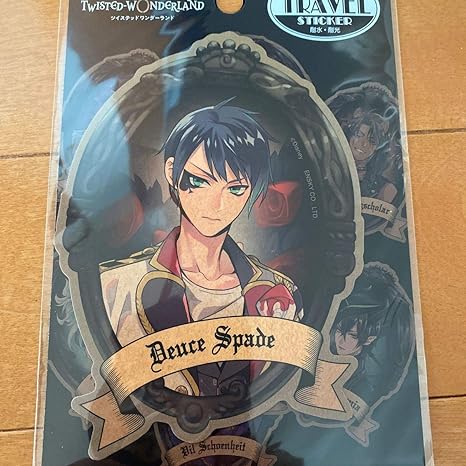 Amazon Co Jp ツイステッドワンダーランド ツイステ アニメイト トラベルステッカー スペード Hobby