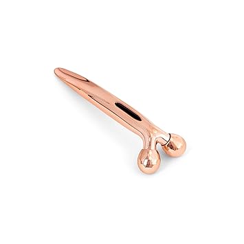 Zoe Ayla 3d Mini Face Massage Roller Rose Gold 40g Amazon De Beauty