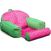 Big Joe Lazy Lounger No Inflation Needed Pool Float with Footrest and Headrest, Quick Draining Fabric