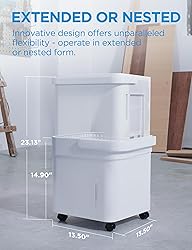 Midea Cube 20 Pint Dehumidifier for Basement, Up to