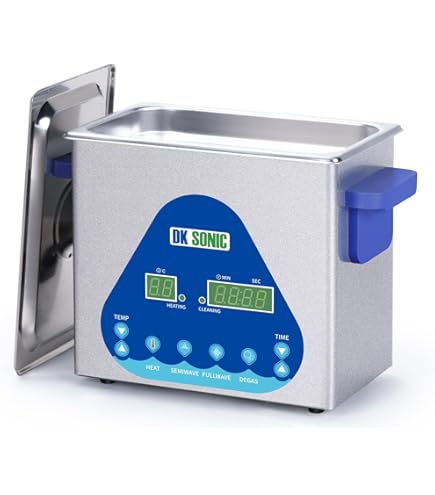 超音波洗浄機　DIGITAL ULTRASONIC CLEANER Amazon.com: TXTC Sonic Wave Cleaning Machine 6.5L Digital