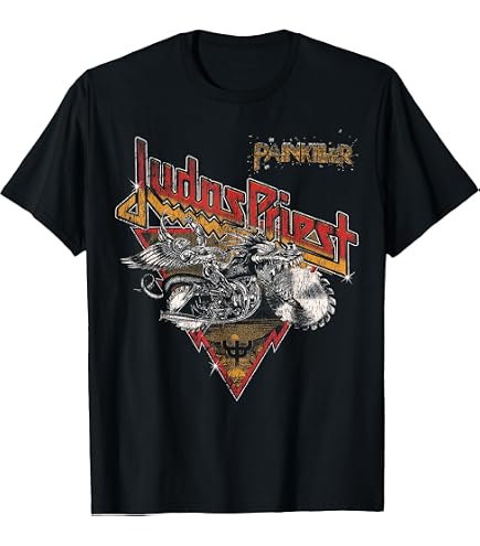 Amazon.com: Judas Priest Point of Entry T-Shirt : Clothing, Shoes