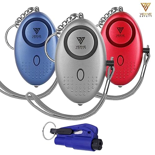 Safe Personal Alarm Keychain for Women Safesound Self Defense