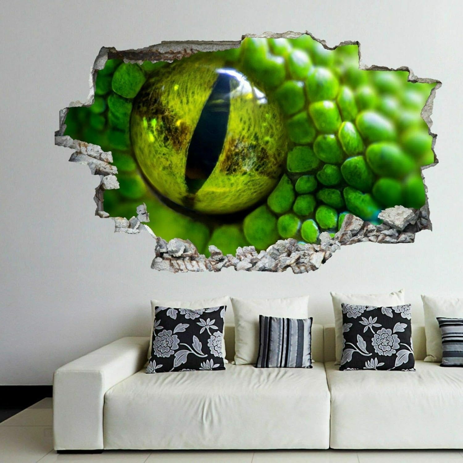 Home Garden Python Snake Eye Animal Wall Art Stickers Mural Decal Home Office Decor Eh14 Home Decor