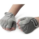 Forcefree+ Workout Gloves for Cycling, Weight Lifting, Training, Exercise, Gym Fitness Half Finger Gloves for Men & Women