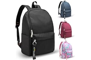 OMOUBOI Casual Daypacks Superbreak Backpack 14 inch Laptop Backpack for Women & Men Fits Tourism Business (Black)
