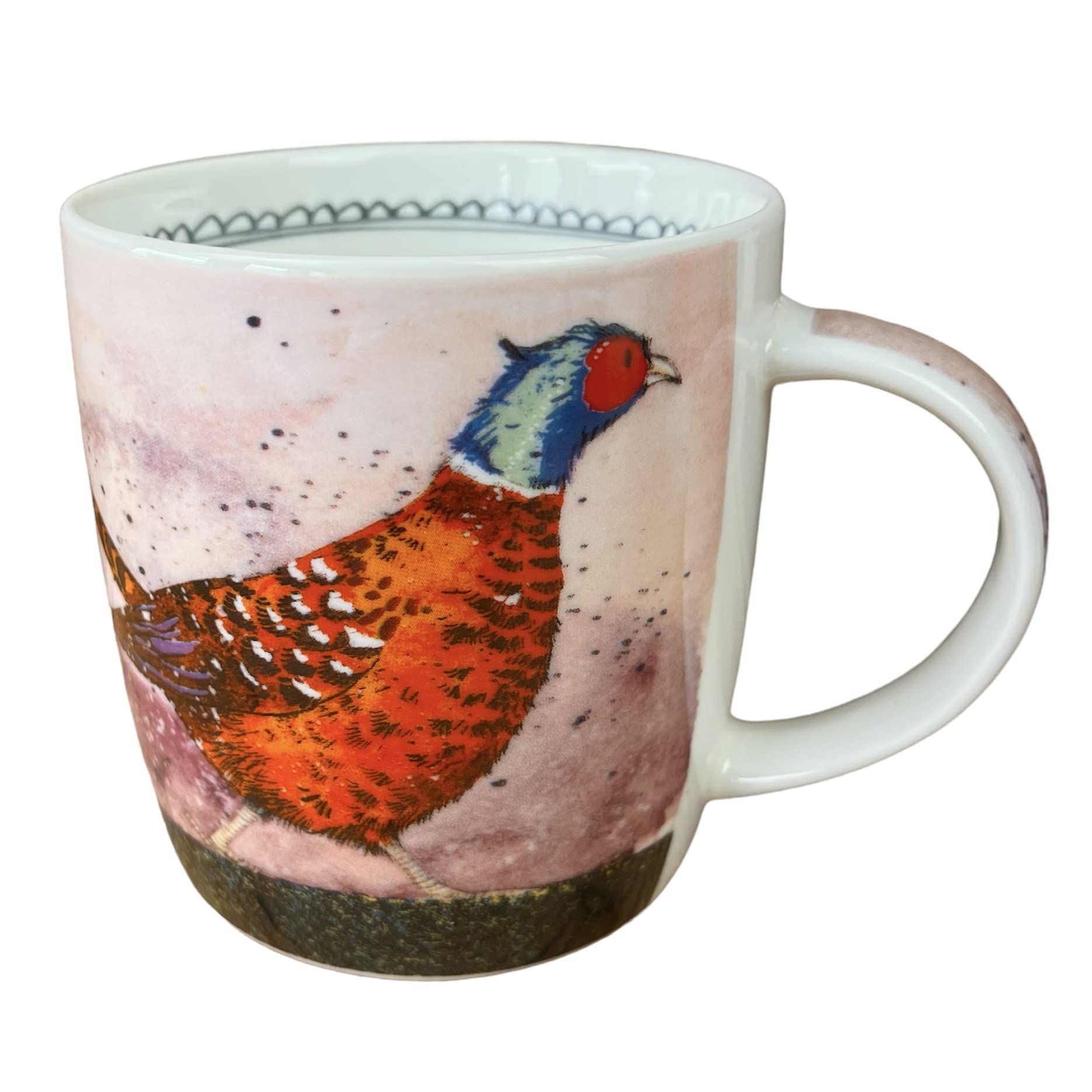 Alex Clark Pheasant Mug - British Wildlife - Birds - Cup for Wildlife Lovers - Gift Ideas - Perfect for Coffee & Tea - Vegan Friendly - Designed in The UK...