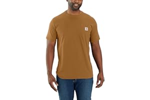 Carhartt Men's Force Relaxed Fit Midweight Short-Sleeve Pocket T-Shirt