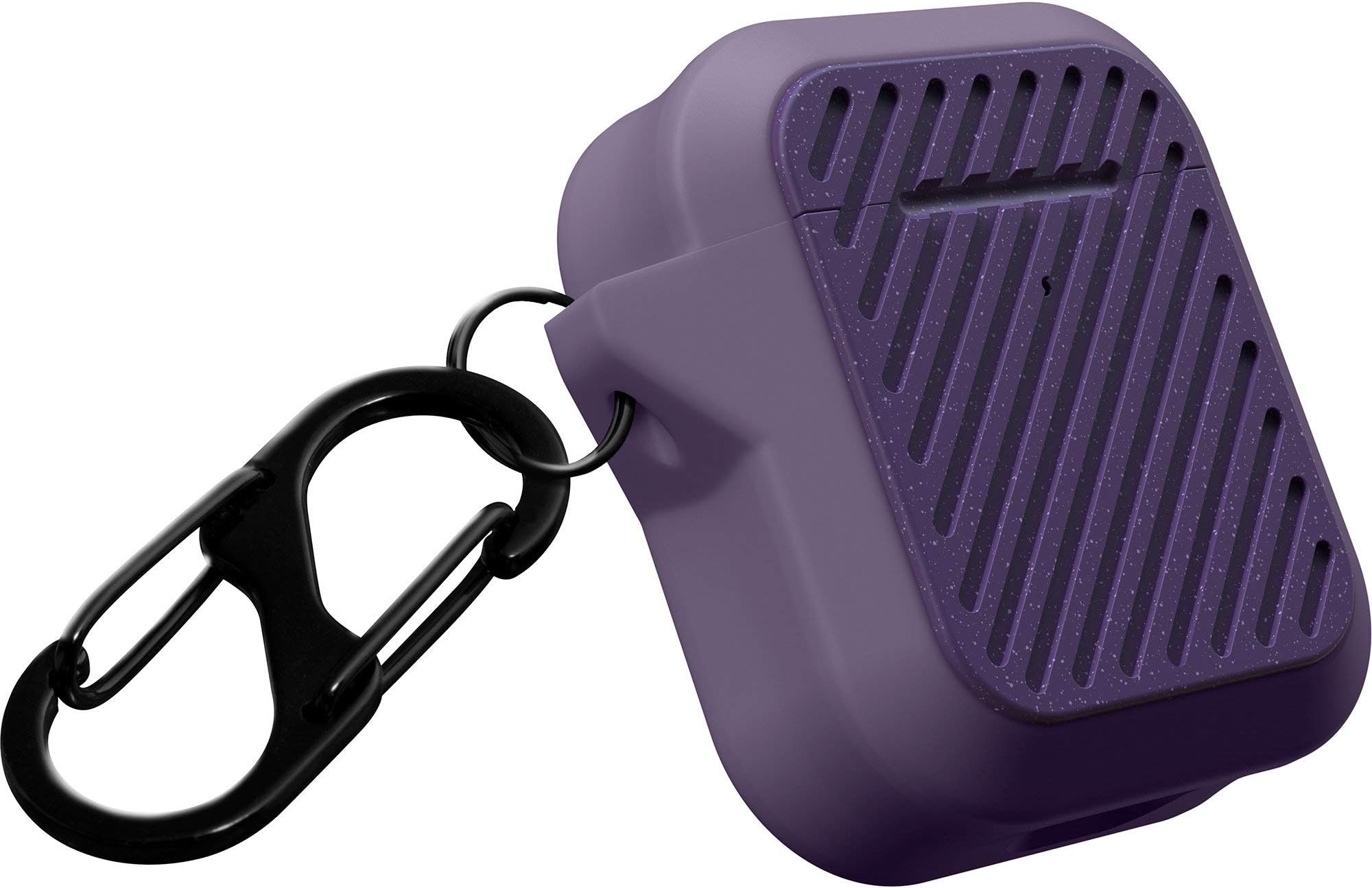 LAUTCapsule IMPKT for AirPods 2 and 1 Charging Case | Ultra-Tough | Impact Ready | Front LED Visible (Blackcurrant)