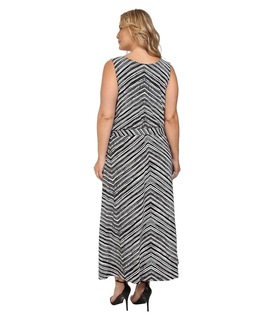 calvin klein plus size maxi dresses