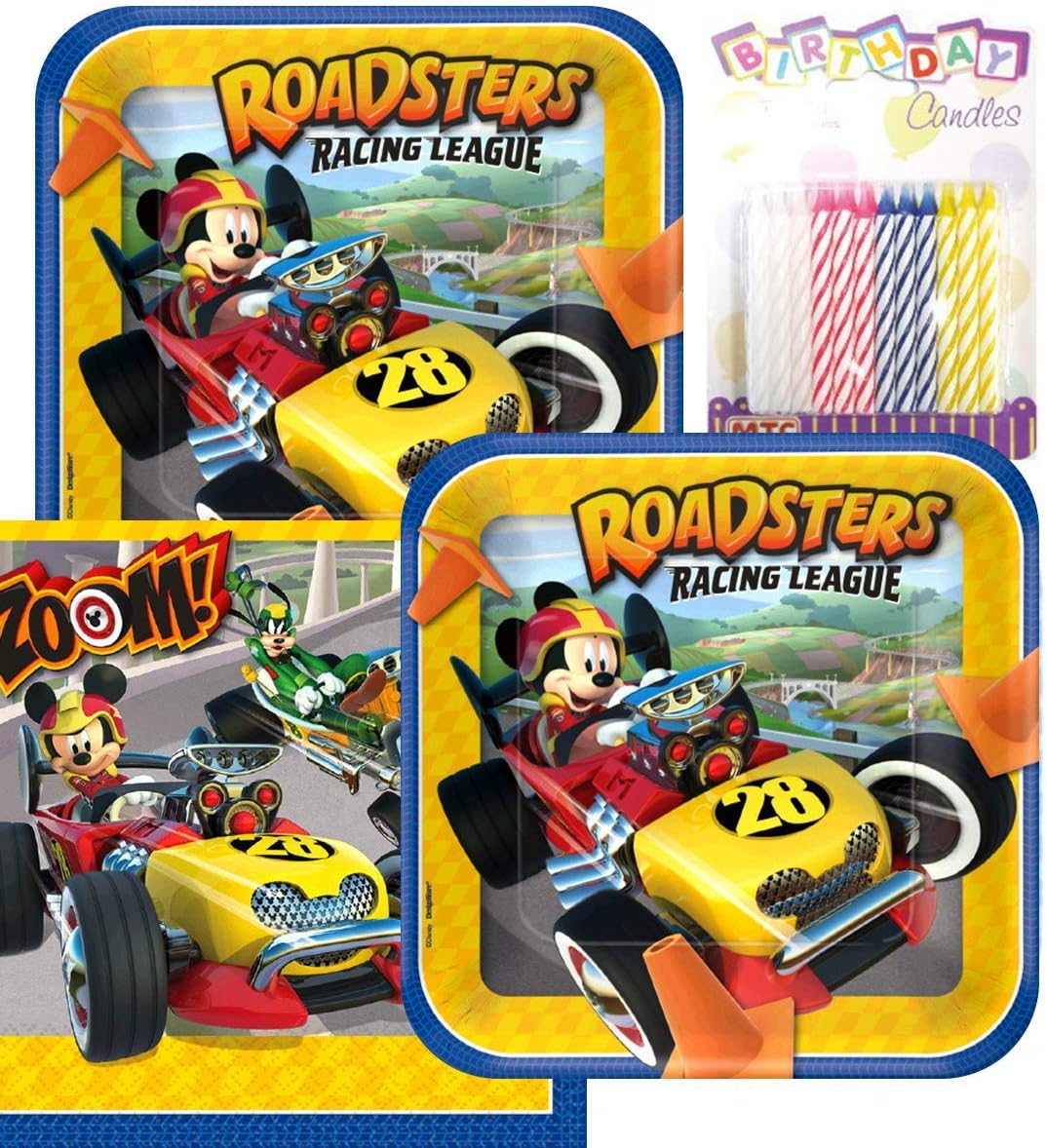 mickey mouse race car