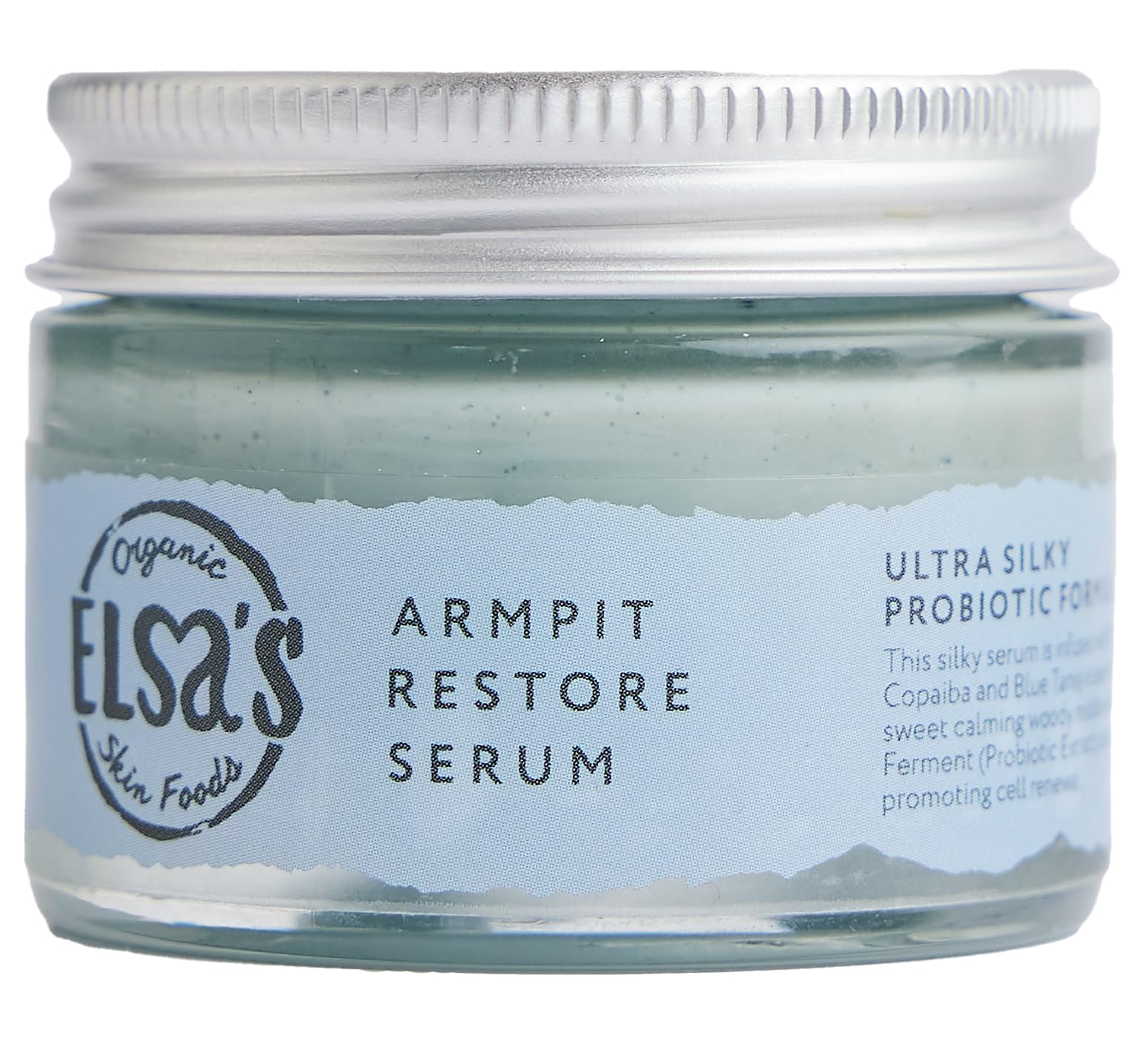 Elsa's Organic Skin Foods - Natural Armpit Restore Serum - Hydrating Serum - 2% BHA Salicylic Acid - For Reducing Irritation - Hydration & Moisture Boosting - Antipigmentation