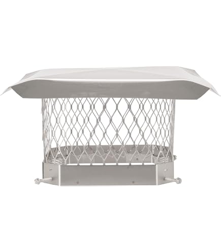 HY-C Draft King 13 x 18 Stainless Steel Single-Flue Chimney Cap at HY-C Draft King 13 x 18 Stainless Steel Single-Flue Chimney Cap at