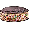 iscream Snack Shack Photoreal Ice Cream Sandwich Shaped 18.5" x 18.5" Microbead Pillow