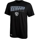 New Era NFL Men's Scoreboard Dri-Tek Short Sleeve Tee, Las Vegas Raiders Large